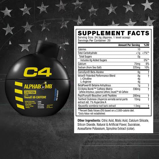 C4 AlphaBomb 20 Serv