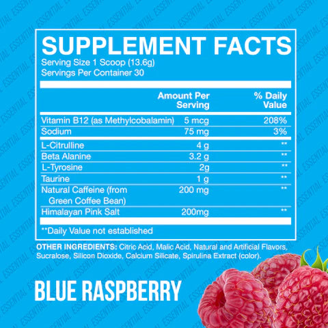 Cbum Essential Pre-Workout 30 serv