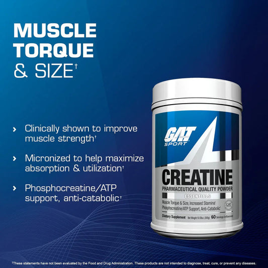 Creatina Gat - 200 servicios (1Kg)