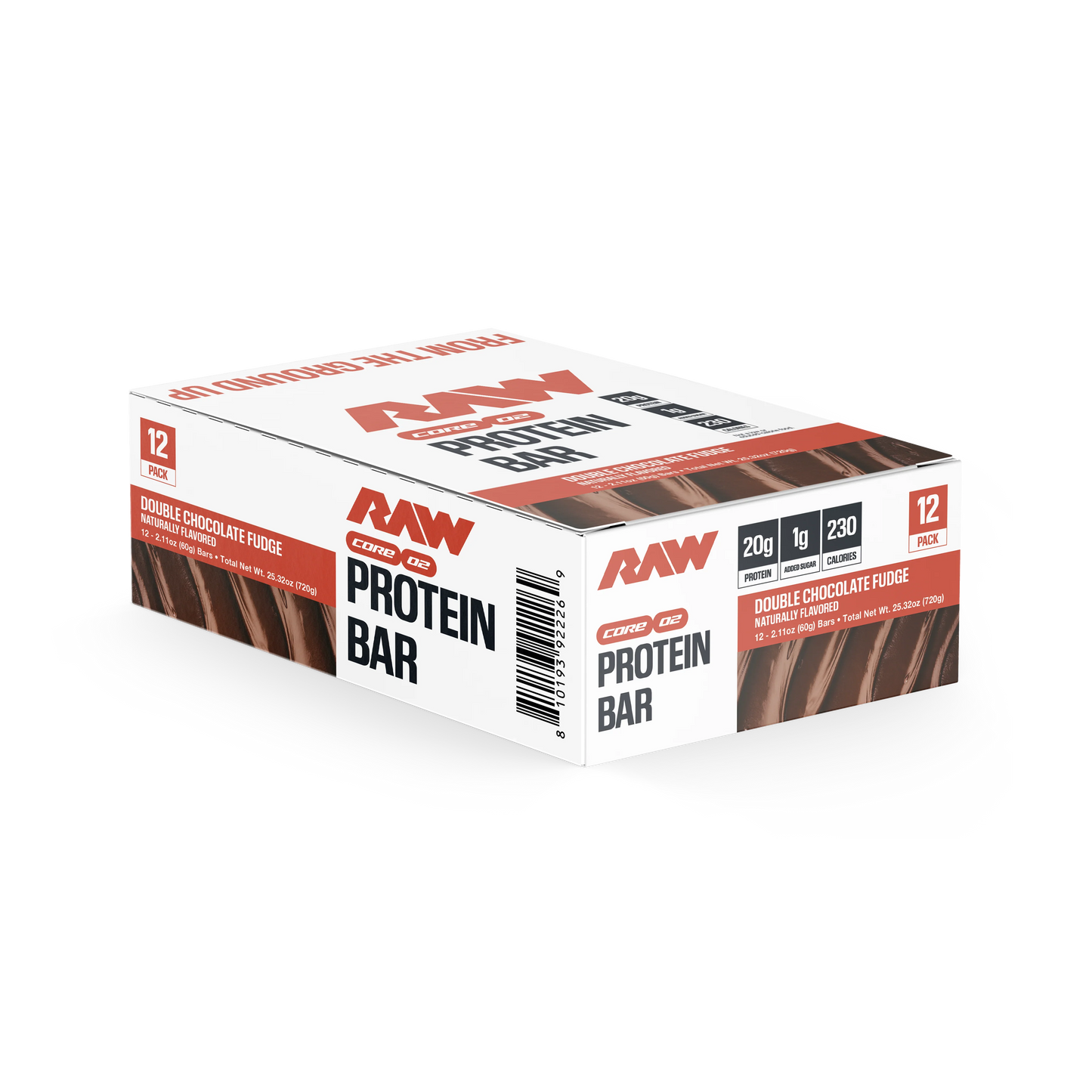Raw Barras de Proteina - 12 Barras