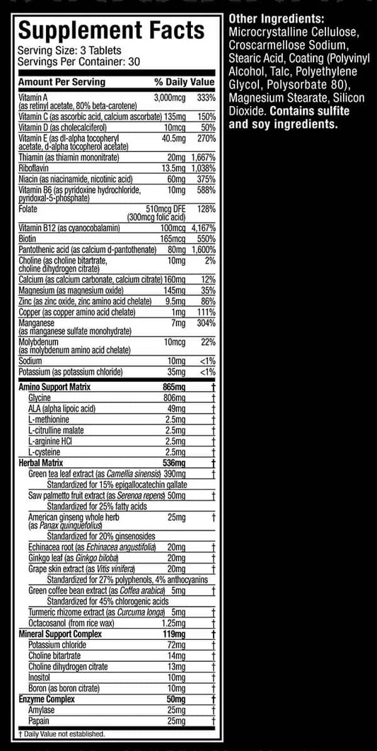 Platinum Multivitamin 90 Tabs