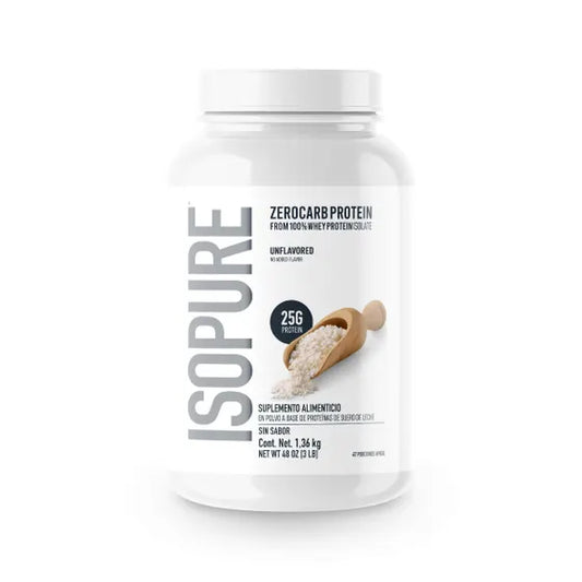 Isopure Whey Protein 3Lbs Sin sabor