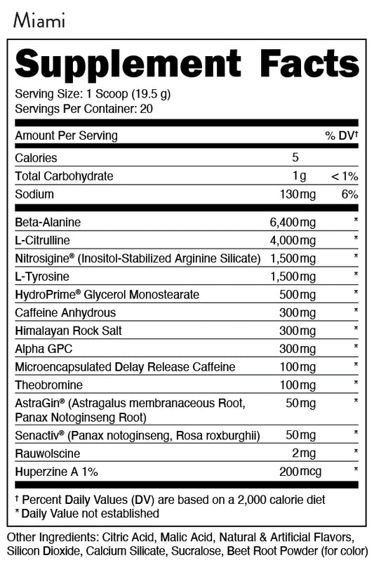 Mother Bucker Pre Workout