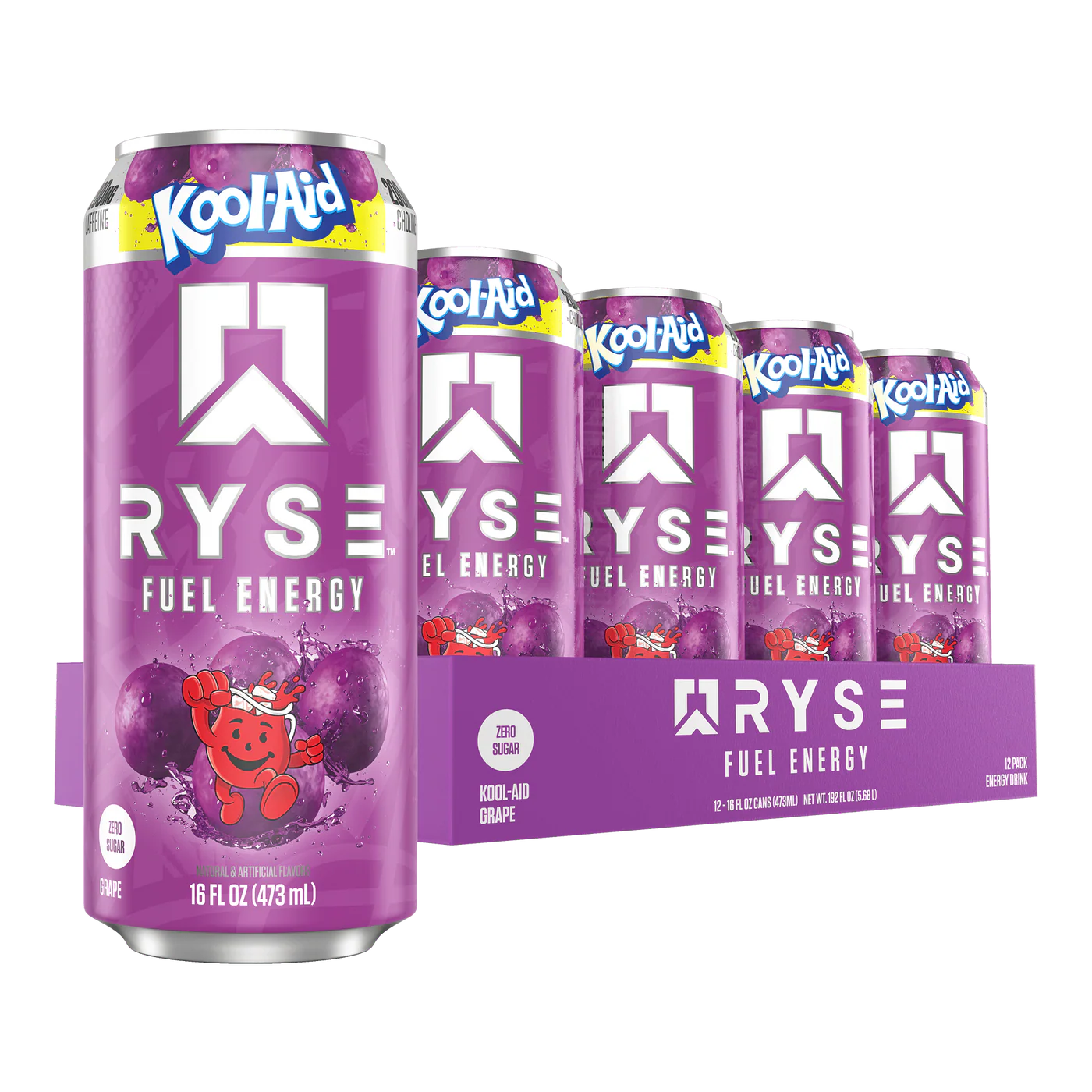 RYSE Bebidas - 16 oz/ 4 unidades