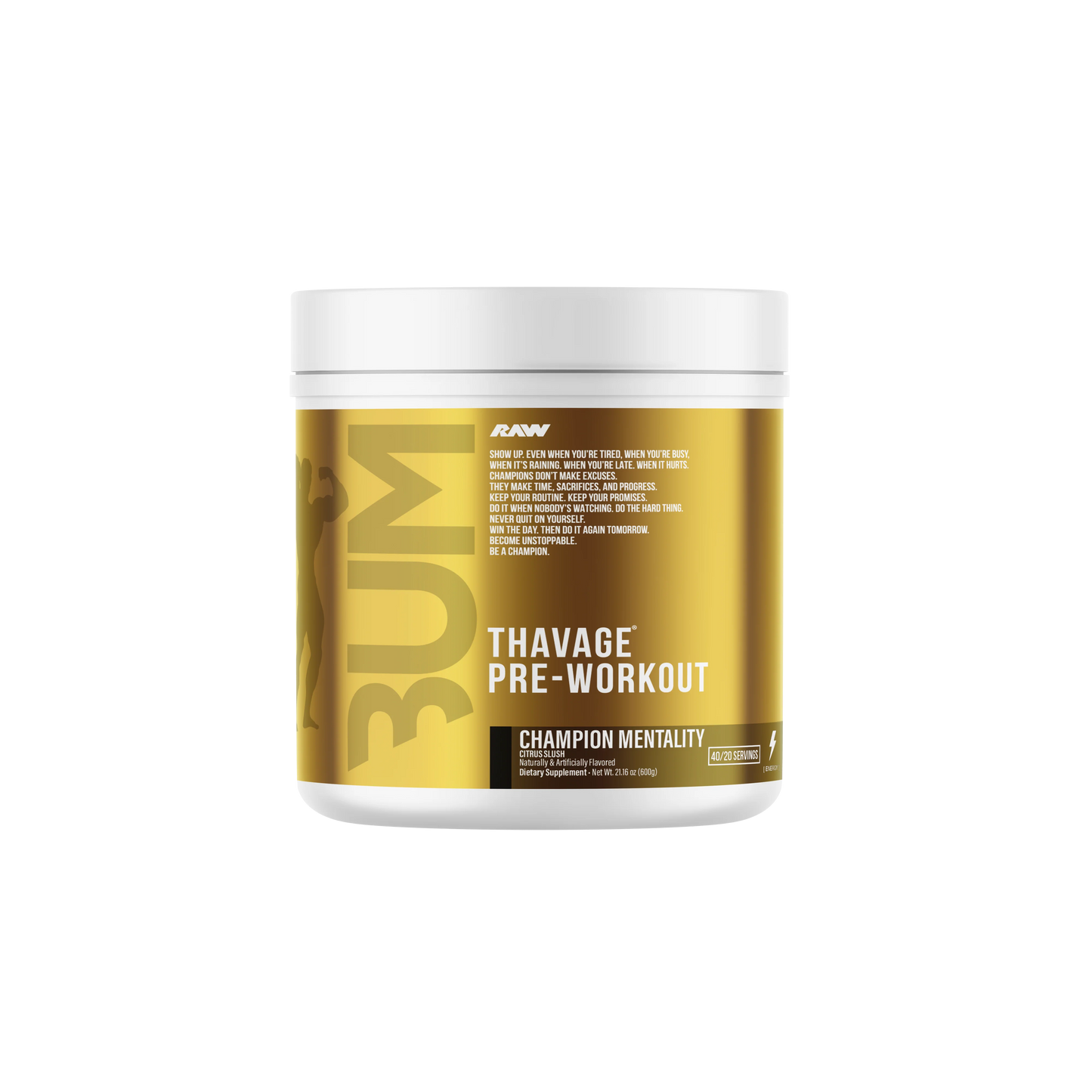 Thavage Pre-Workout 40 serv